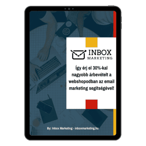 Inbox Marketing platform interface on tablet